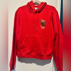 BDG Bright Red Hoodie
